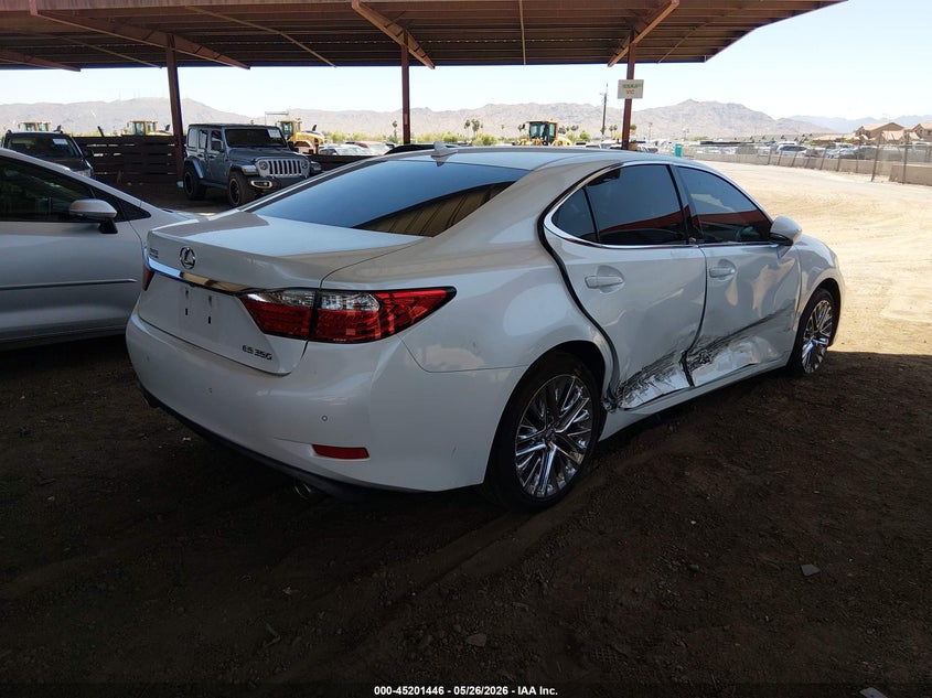 2013 Lexus ES VIN JTHBK1GG6D2048381 IAAI salvage auction — RIGHT SIDE, Salvage Title, sold $3,250 on 2026-07-14 (photo 4)