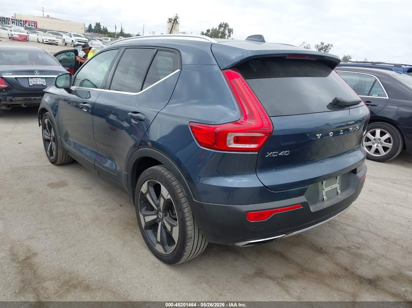 2019 Volvo Xc40 VIN YV4162UL6K2102314 IAAI salvage auction — FRONT END, Salvage (California), sold $25 on 2026-07-31 (photo 3)