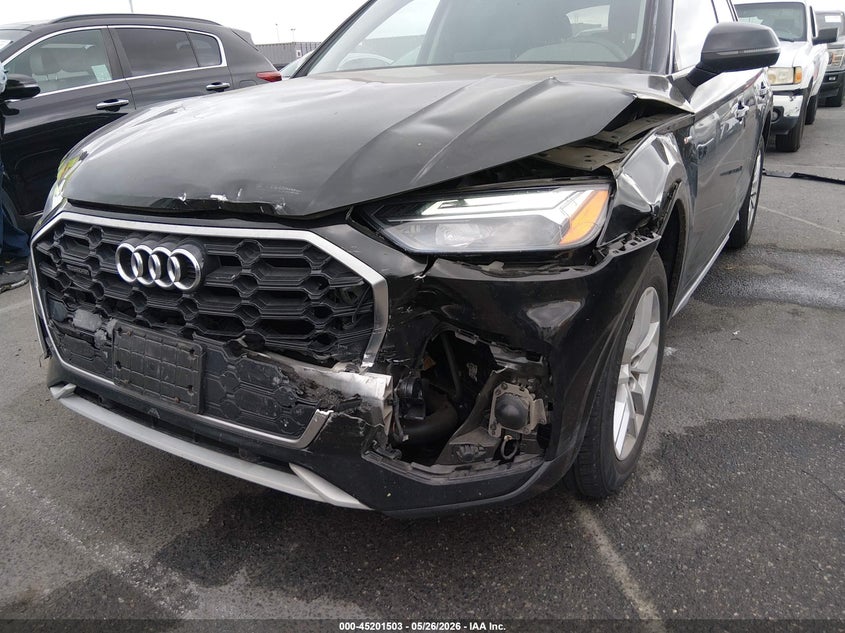 2023 Audi Q5 VIN WA1GAAFY1P2100499 IAAI salvage auction — LEFT FRONT, Salvage (California), sold $6,300 on 2026-07-29 (photo 6)