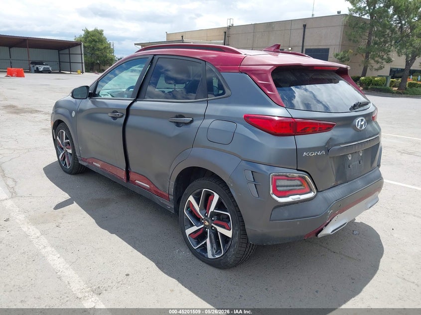 2019 Hyundai Kona VIN KM8K5CA58KU319675 IAAI salvage auction — LEFT SIDE, Salvage Title, sold $2,200 on 2026-07-22 (photo 3)