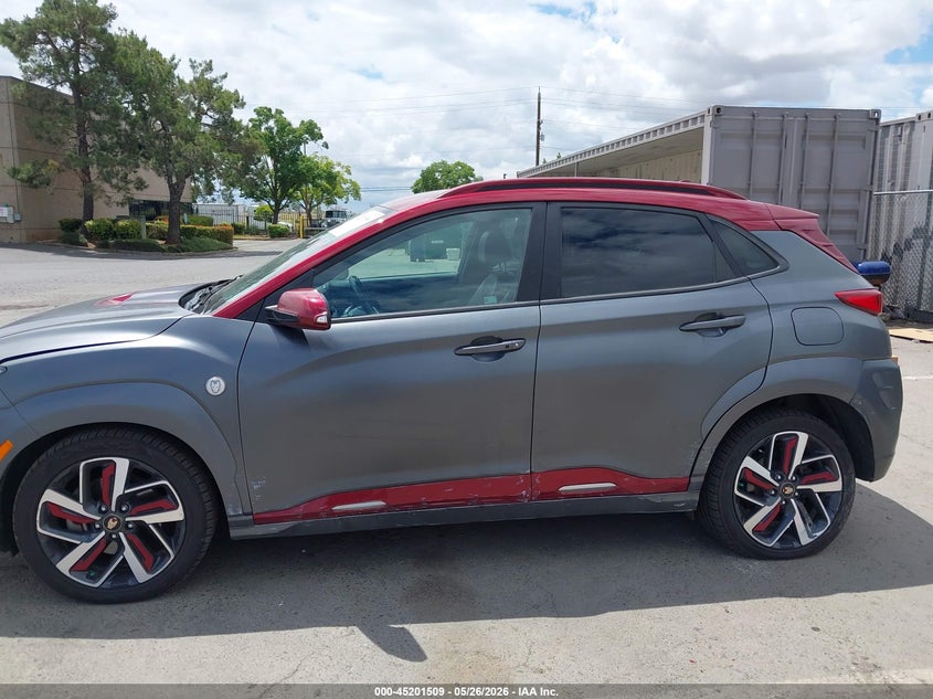 2019 Hyundai Kona VIN KM8K5CA58KU319675 IAAI salvage auction — LEFT SIDE, Salvage Title, sold $2,200 on 2026-07-22 (photo 6)