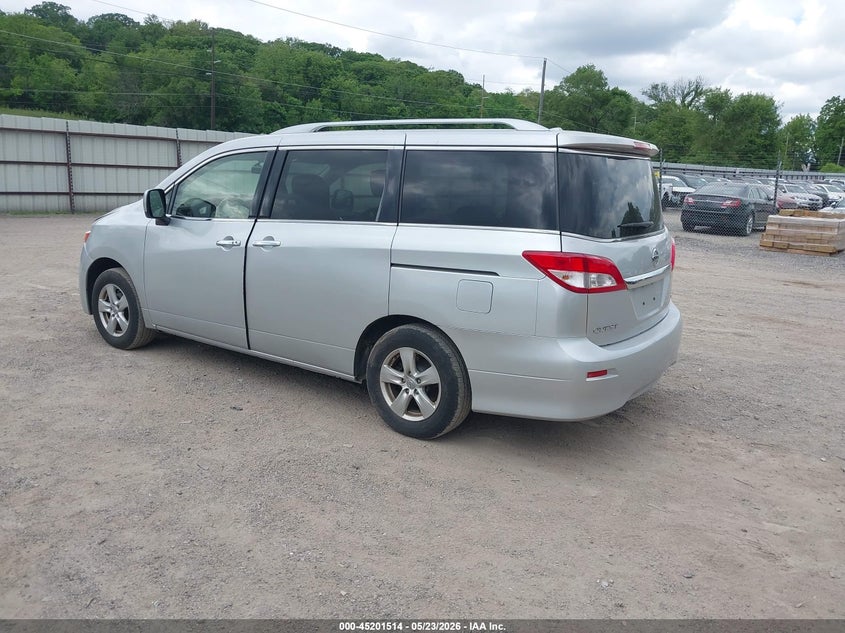 2016 Nissan Quest VIN JN8AE2KP9G9153868 IAAI salvage auction — FRONT END, Salvage (Illinois), sold $1,200 on 2026-07-13 (photo 3)