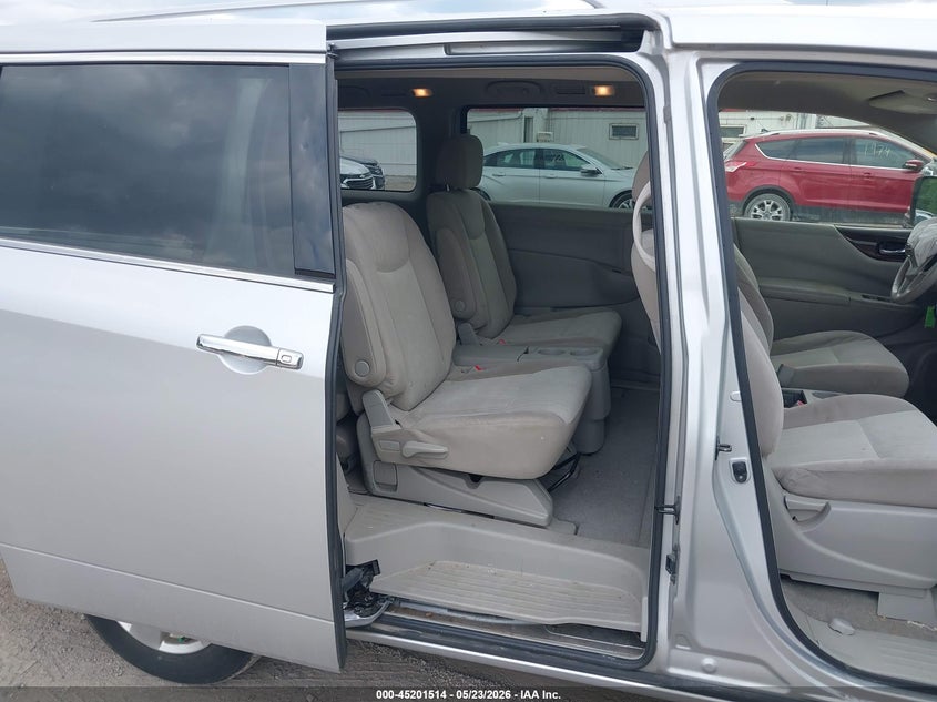 2016 Nissan Quest VIN JN8AE2KP9G9153868 IAAI salvage auction — FRONT END, Salvage (Illinois), sold $1,200 on 2026-07-13 (photo 8)
