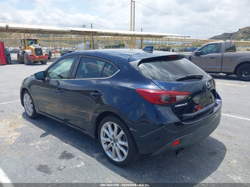 2014 Mazda 3 VIN JM1BM1M3XE1201803 IAAI salvage auction — FRONT END, Salvage Title, sold $1,225 on 2026-07-22 (photo 3)