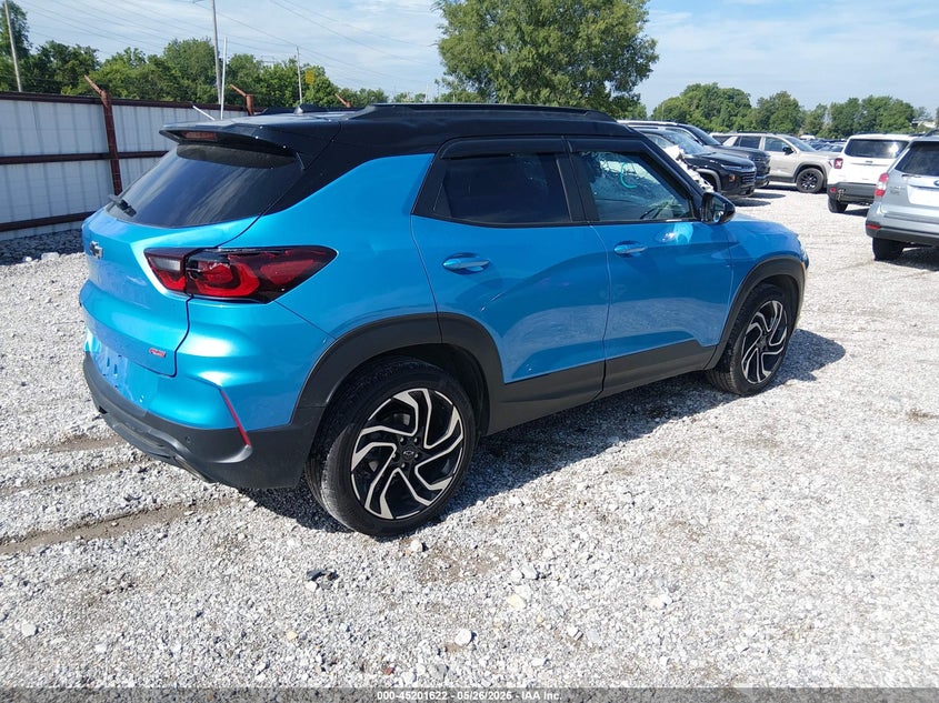 2025 Chevrolet Trailblazer VIN KL79MTSLXSB008843 IAAI salvage auction — HAIL, Clear (Missouri), sold $6,850 on 2026-07-20 (photo 4)