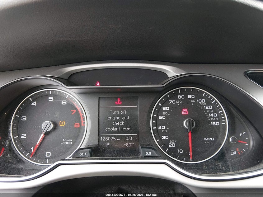 2016 Audi A4 VIN WAUBFAFL6GN015529 IAAI salvage auction — FRONT END, Salvage Title, sold $1,550 on 2026-07-14 (photo 7)