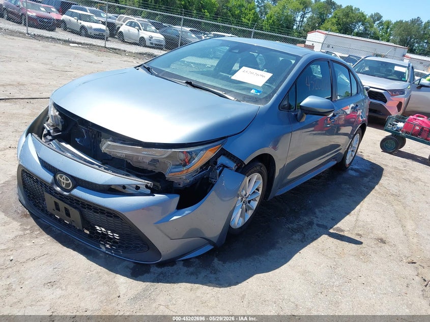 2022 Toyota Corolla VIN 5YFHPMAE1NP278547 IAAI salvage auction — FRONT END, Salvage Title, sold $5,925 on 2026-07-10 (photo 2)