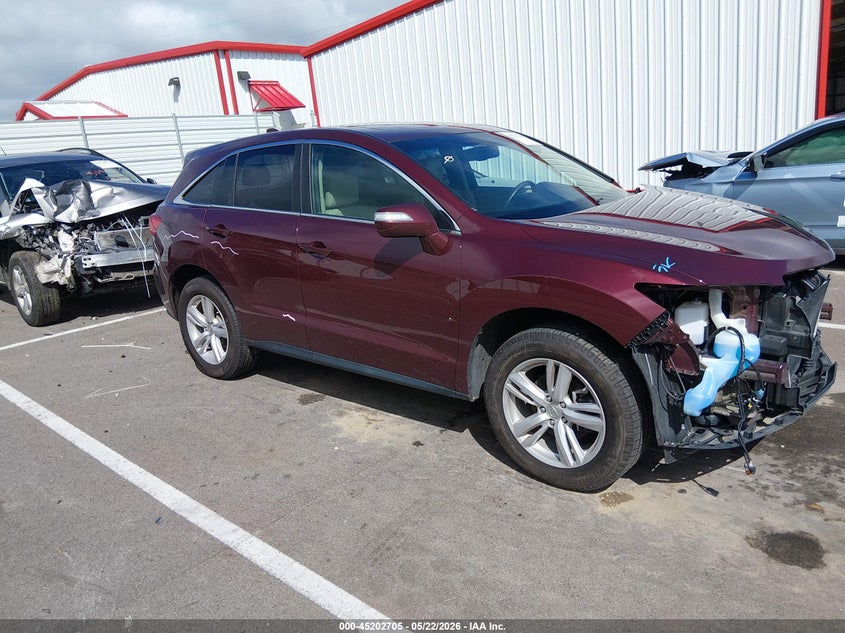 2015 Acura Rdx VIN 5J8TB4H37FL012815 IAAI salvage auction — FRONT END, Clear (Tennessee), sold $2,550 on 2026-07-18 (photo 1)