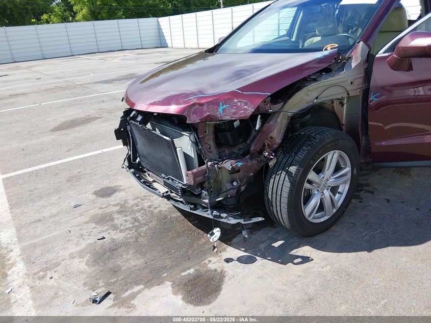 2015 Acura Rdx VIN 5J8TB4H37FL012815 IAAI salvage auction — FRONT END, Clear (Tennessee), sold $2,550 on 2026-07-18 (photo 6)