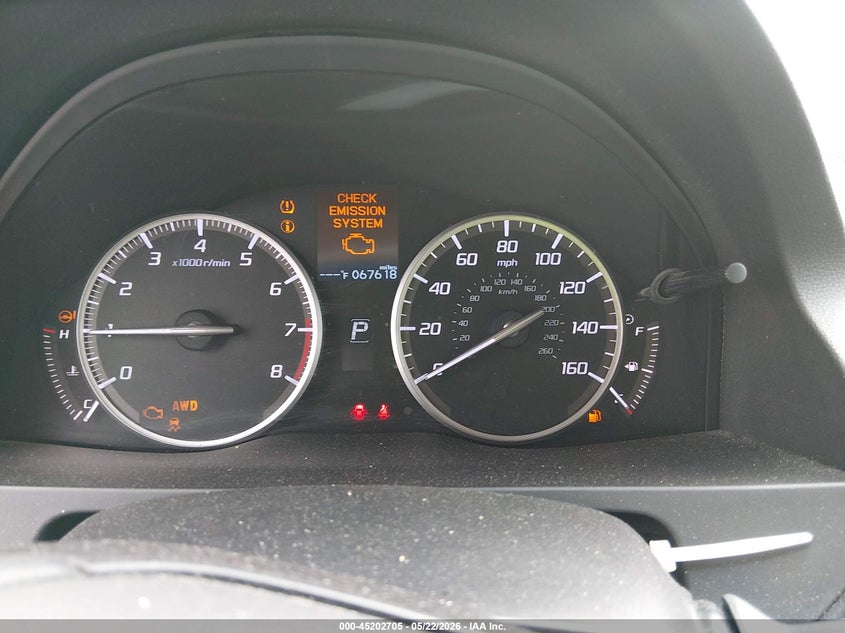 2015 Acura Rdx VIN 5J8TB4H37FL012815 IAAI salvage auction — FRONT END, Clear (Tennessee), sold $2,550 on 2026-07-18 (photo 7)