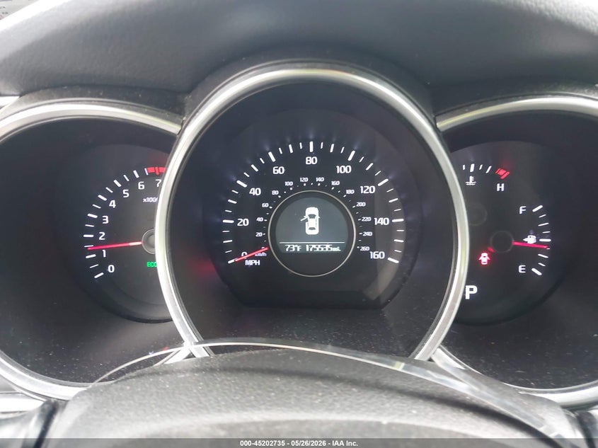 2014 Kia Optima VIN 5XXGM4A75EG282387 IAAI salvage auction — LEFT SIDE, Salvage (Georgia), sold $575 on 2026-07-22 (photo 7)