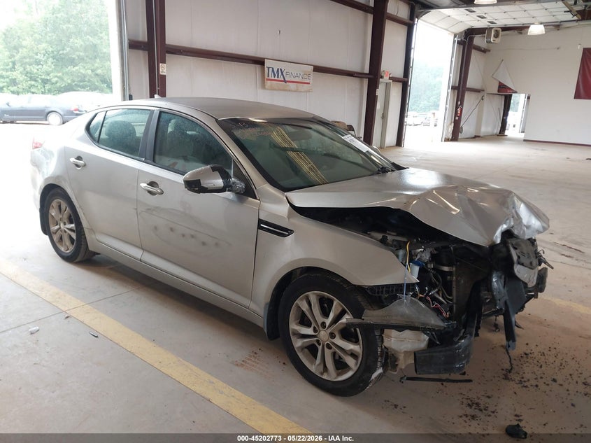 2013 Kia Optima VIN 5XXGM4A7XDG226816 IAAI salvage auction — FRONT END, Salvage (North Carolina), sold $275 on 2026-07-06 (photo 1)