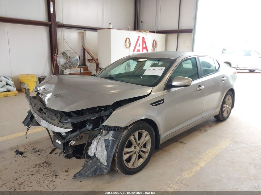 2013 Kia Optima VIN 5XXGM4A7XDG226816 IAAI salvage auction — FRONT END, Salvage (North Carolina), sold $275 on 2026-07-06 (photo 2)