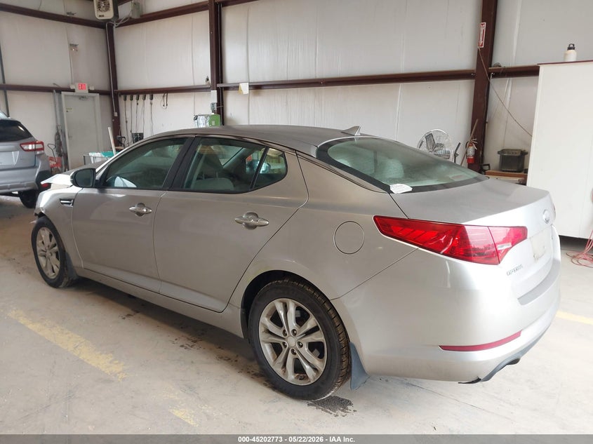 2013 Kia Optima VIN 5XXGM4A7XDG226816 IAAI salvage auction — FRONT END, Salvage (North Carolina), sold $275 on 2026-07-06 (photo 3)