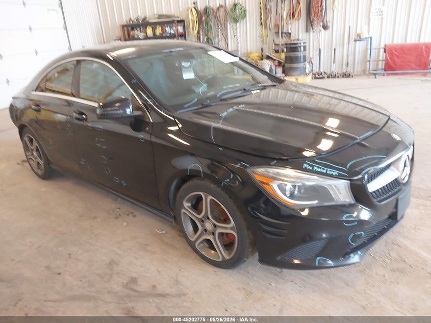 2014 Mercedes-benz Cla-klasse VIN WDDSJ4EB6EN038890 IAAI salvage auction — REAR END, Salvage Title, sold $1,700 on 2026-07-21 (photo 1)