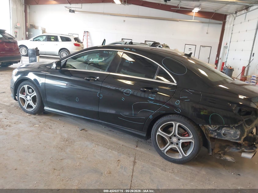 2014 Mercedes-benz Cla-klasse VIN WDDSJ4EB6EN038890 IAAI salvage auction — REAR END, Salvage Title, sold $1,700 on 2026-07-21 (photo 3)
