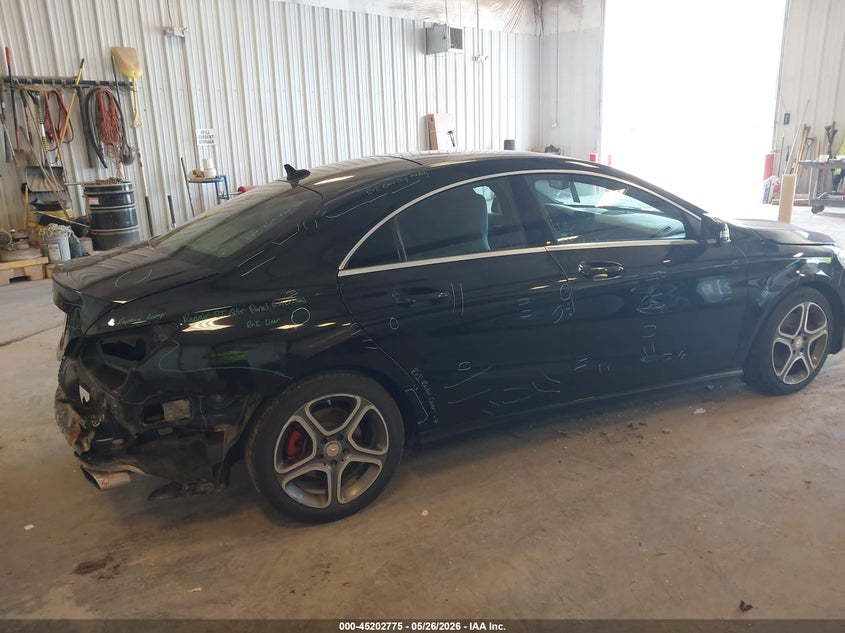 2014 Mercedes-benz Cla-klasse VIN WDDSJ4EB6EN038890 IAAI salvage auction — REAR END, Salvage Title, sold $1,700 on 2026-07-21 (photo 4)