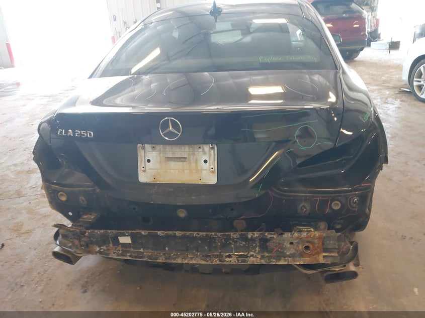 2014 Mercedes-benz Cla-klasse VIN WDDSJ4EB6EN038890 IAAI salvage auction — REAR END, Salvage Title, sold $1,700 on 2026-07-21 (photo 6)