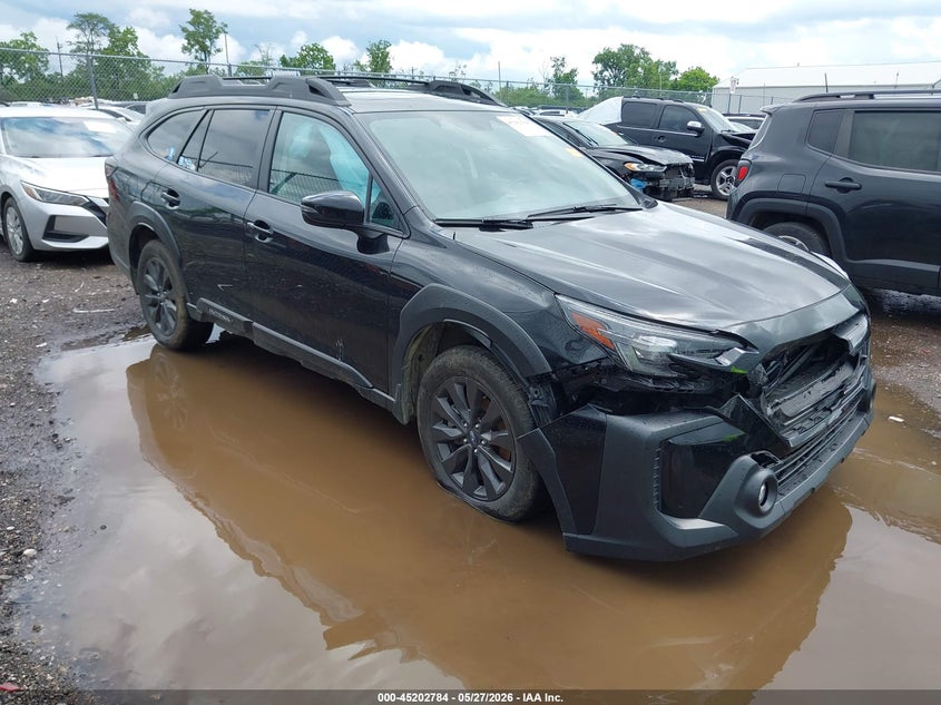 2025 Subaru Outback VIN 4S4BTALC3S3276018 IAAI salvage auction — FRONT END, Salvage Title, sold $9,900 on 2026-07-09 (photo 1)