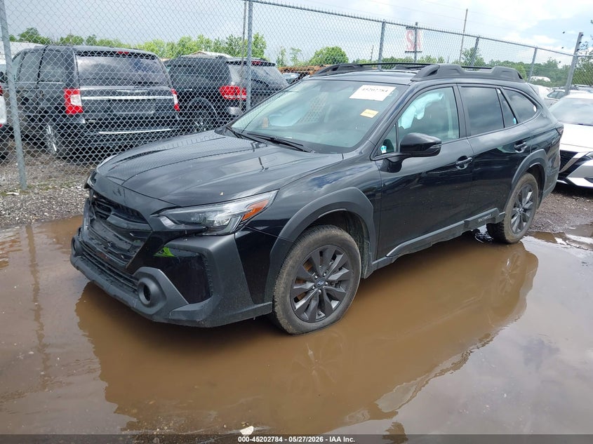 2025 Subaru Outback VIN 4S4BTALC3S3276018 IAAI salvage auction — FRONT END, Salvage Title, sold $9,900 on 2026-07-09 (photo 2)