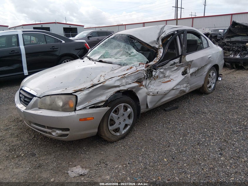 2006 Hyundai Elantra VIN KMHDN46D56U272268 IAAI salvage auction — LEFT SIDE, Salvage (Louisiana), sold $150 on 2026-07-15 (photo 2)