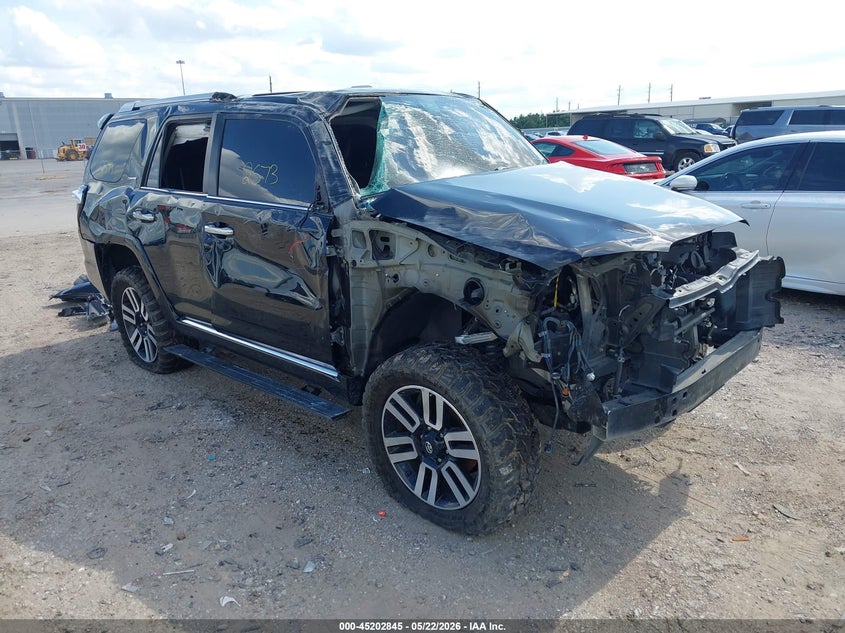 2014 Toyota 4runner VIN JTEBU5JRXE5166362 — IAAI salvage auction photo