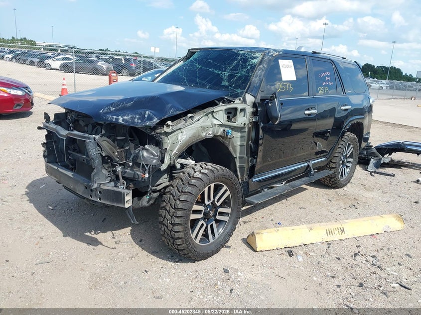 2014 Toyota 4runner VIN JTEBU5JRXE5166362 IAAI salvage auction — ROLLOVER, Non-Repairable (Texas), sold $5,600 on 2026-07-30 (photo 2)