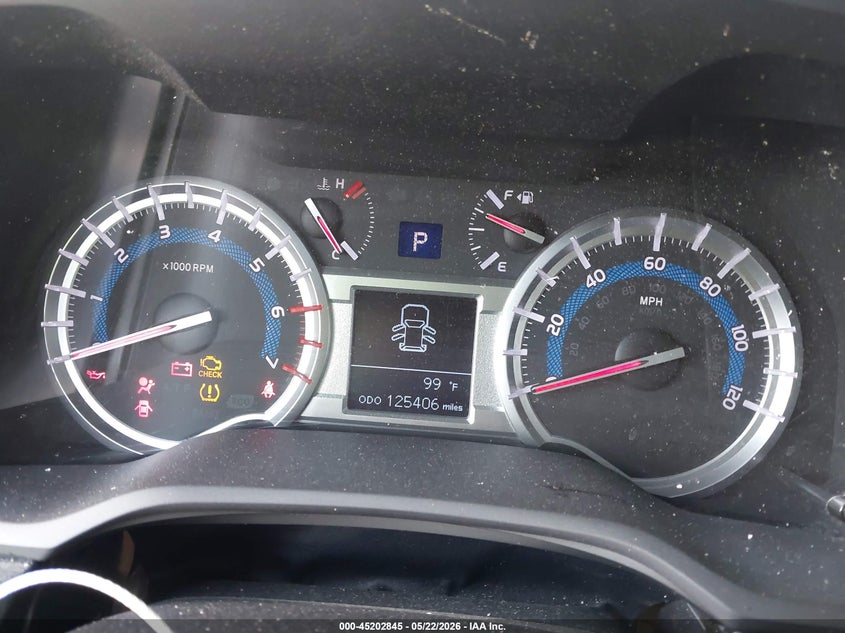 2014 Toyota 4runner VIN JTEBU5JRXE5166362 IAAI salvage auction — ROLLOVER, Non-Repairable (Texas), sold $5,600 on 2026-07-30 (photo 7)