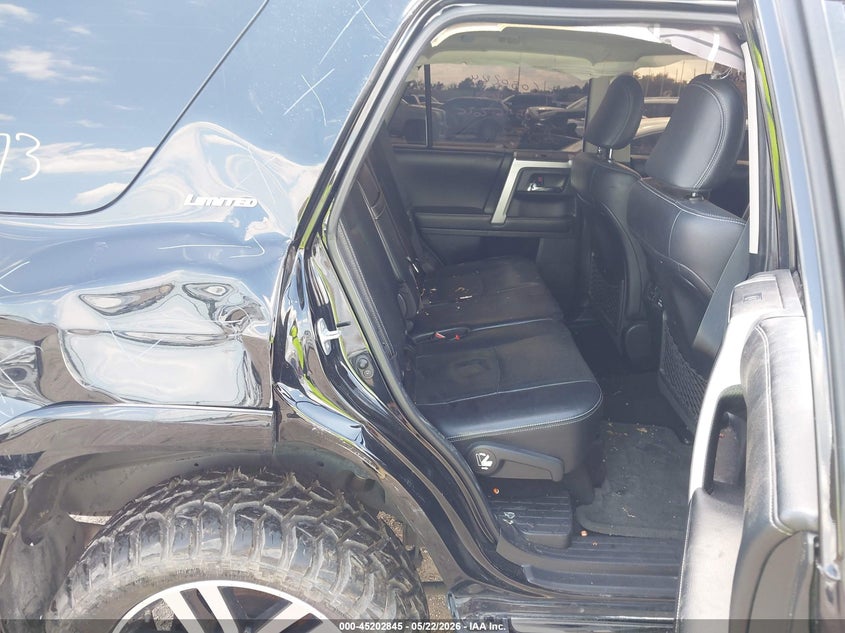 2014 Toyota 4runner VIN JTEBU5JRXE5166362 IAAI salvage auction — ROLLOVER, Non-Repairable (Texas), sold $5,600 on 2026-07-30 (photo 8)