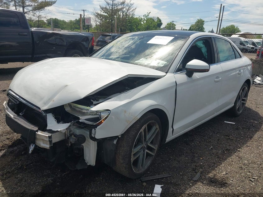 2019 Audi A3 VIN WAUBEGFF1K1017317 IAAI salvage auction — FRONT END, Salvage Title, sold $1,800 on 2026-08-06 (photo 6)