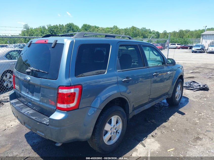 2012 Ford Escape VIN 1FMCU0DG4CKB53459 IAAI salvage auction — FRONT END, Salvage Title, sold $450 on 2026-07-19 (photo 4)
