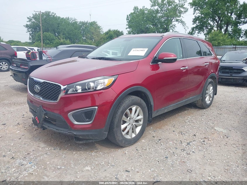 2016 Kia Sorento VIN 5XYPG4A3XGG181154 IAAI salvage auction — FRONT END, Salvage (Ohio), sold $2,450 on 2026-07-15 (photo 2)