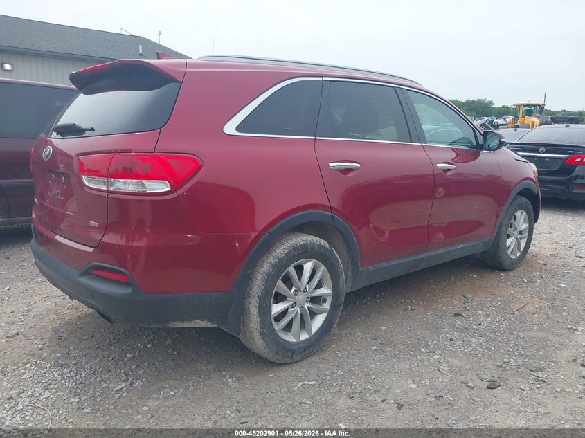 2016 Kia Sorento VIN 5XYPG4A3XGG181154 IAAI salvage auction — FRONT END, Salvage (Ohio), sold $2,450 on 2026-07-15 (photo 4)