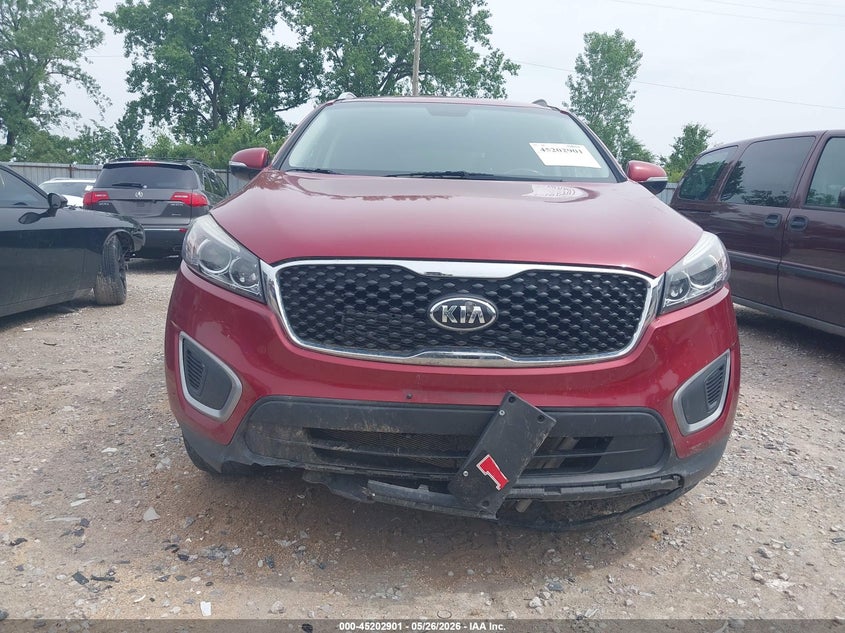 2016 Kia Sorento VIN 5XYPG4A3XGG181154 IAAI salvage auction — FRONT END, Salvage (Ohio), sold $2,450 on 2026-07-15 (photo 6)
