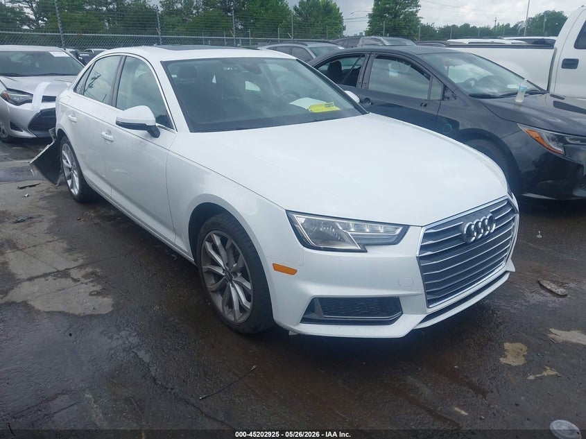 2019 Audi A4 VIN WAUGMAF49KA060548 IAAI salvage auction — REAR END, Salvage (Idaho), sold $7,100 on 2026-07-13 (photo 1)