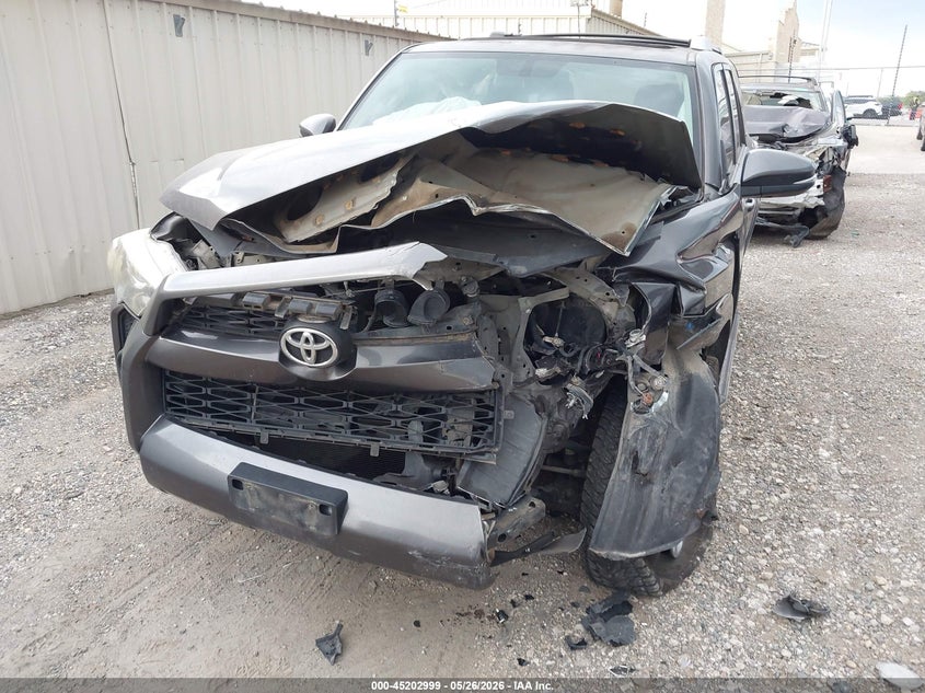 2018 Toyota 4runner VIN JTEBU5JR0J5488891 IAAI salvage auction — FRONT END, Salvage (Texas), sold $5,425 on 2026-07-20 (photo 6)