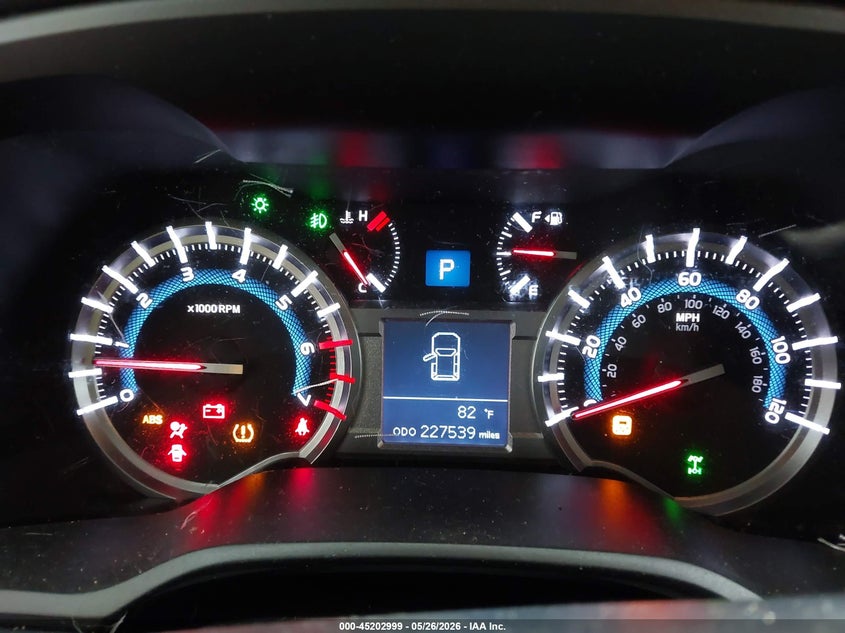 2018 Toyota 4runner VIN JTEBU5JR0J5488891 IAAI salvage auction — FRONT END, Salvage (Texas), sold $5,425 on 2026-07-20 (photo 7)