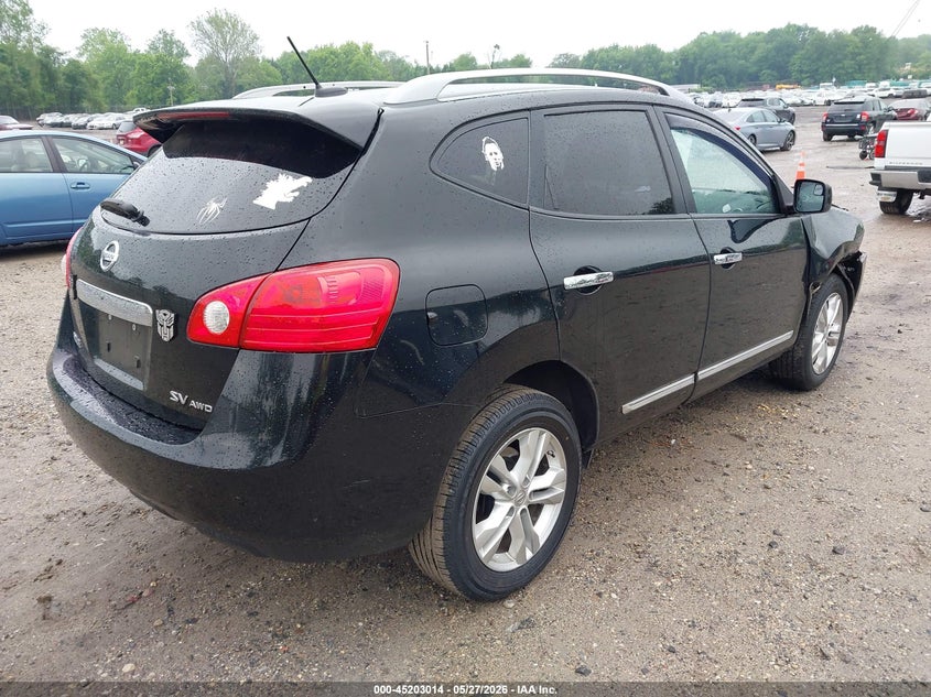 2013 Nissan Rogue VIN JN8AS5MV5DW651102 IAAI salvage auction — RIGHT FRONT, Salvage (New Jersey), sold $975 on 2026-07-14 (photo 4)