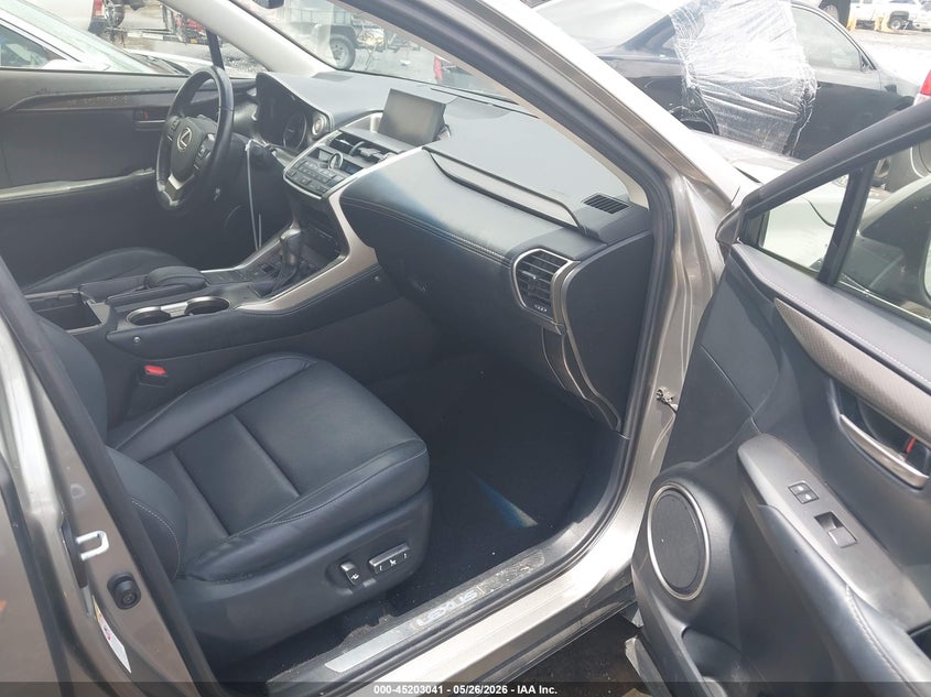 2017 Lexus Nx VIN JTJYARBZ2H2057944 IAAI salvage auction — LEFT SIDE, Salvage (North Carolina), sold $7,850 on 2026-07-27 (photo 5)