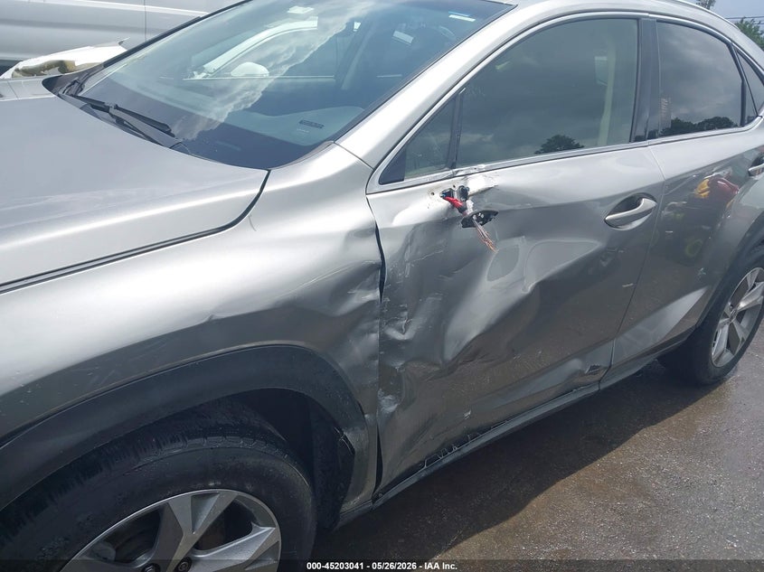 2017 Lexus Nx VIN JTJYARBZ2H2057944 IAAI salvage auction — LEFT SIDE, Salvage (North Carolina), sold $7,850 on 2026-07-27 (photo 6)