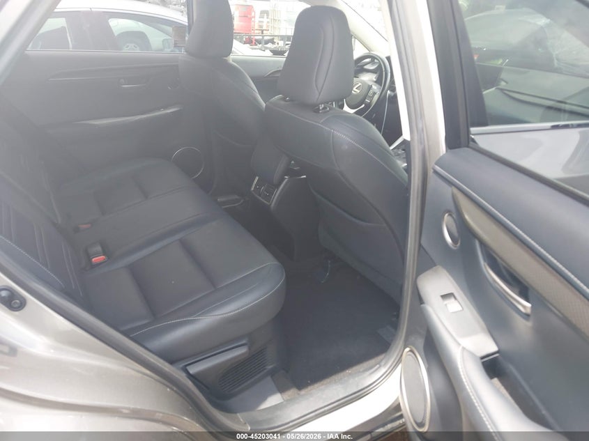 2017 Lexus Nx VIN JTJYARBZ2H2057944 IAAI salvage auction — LEFT SIDE, Salvage (North Carolina), sold $7,850 on 2026-07-27 (photo 8)