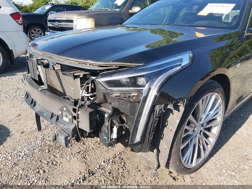 2020 Cadillac Ct6 VIN 1G6KE5RS2LU102279 IAAI salvage auction — FRONT END, Salvage (Ohio), sold $7,200 on 2026-08-11 (photo 6)