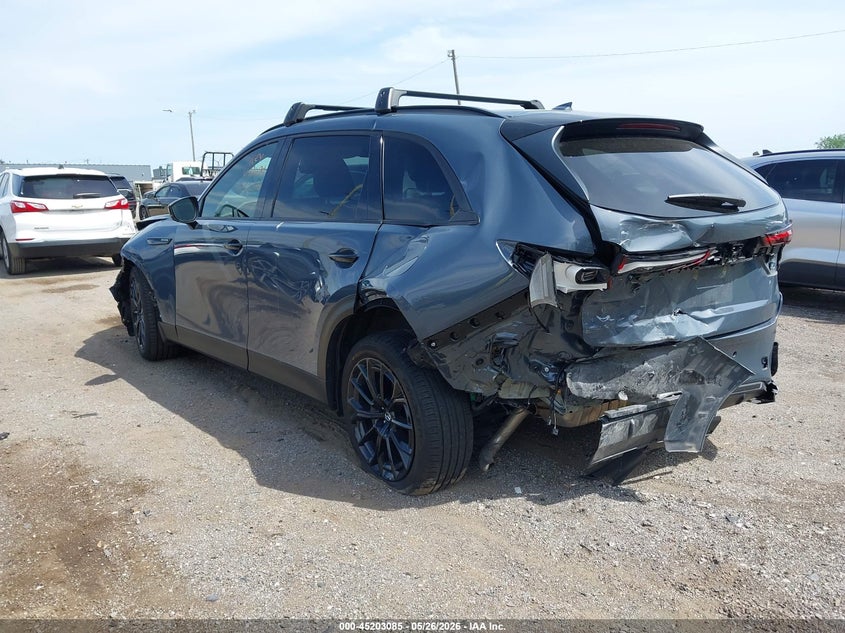 2025 Mazda Cx-70 VIN JM3KJEHD5S1124781 IAAI salvage auction — FRONT & REAR, Salvage (Michigan), sold $5,875 on 2026-07-23 (photo 3)