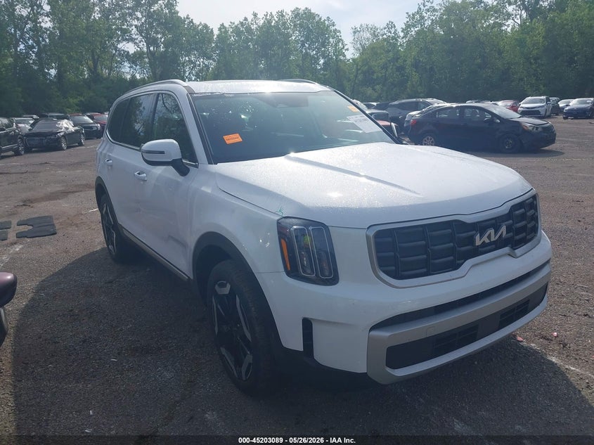 2024 Kia Telluride VIN 5XYP64GC5RG555621 IAAI salvage auction — LEFT SIDE, Salvage (Ohio), sold $10,550 on 2026-07-07 (photo 1)