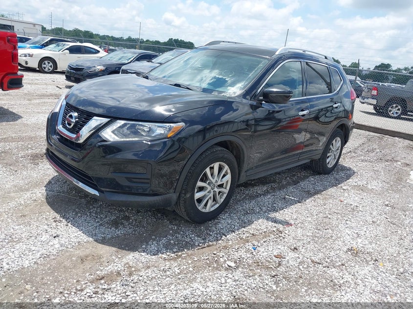 2017 Nissan Rogue VIN KNMAT2MV8HP557612 IAAI salvage auction — HAIL, Clear (Missouri), sold $1,875 on 2026-07-13 (photo 2)