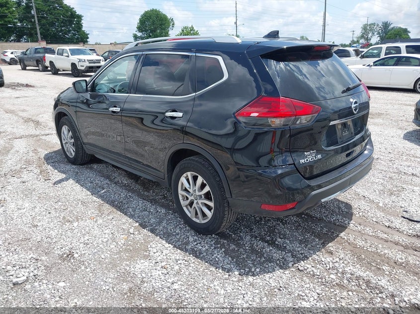 2017 Nissan Rogue VIN KNMAT2MV8HP557612 IAAI salvage auction — HAIL, Clear (Missouri), sold $1,875 on 2026-07-13 (photo 3)