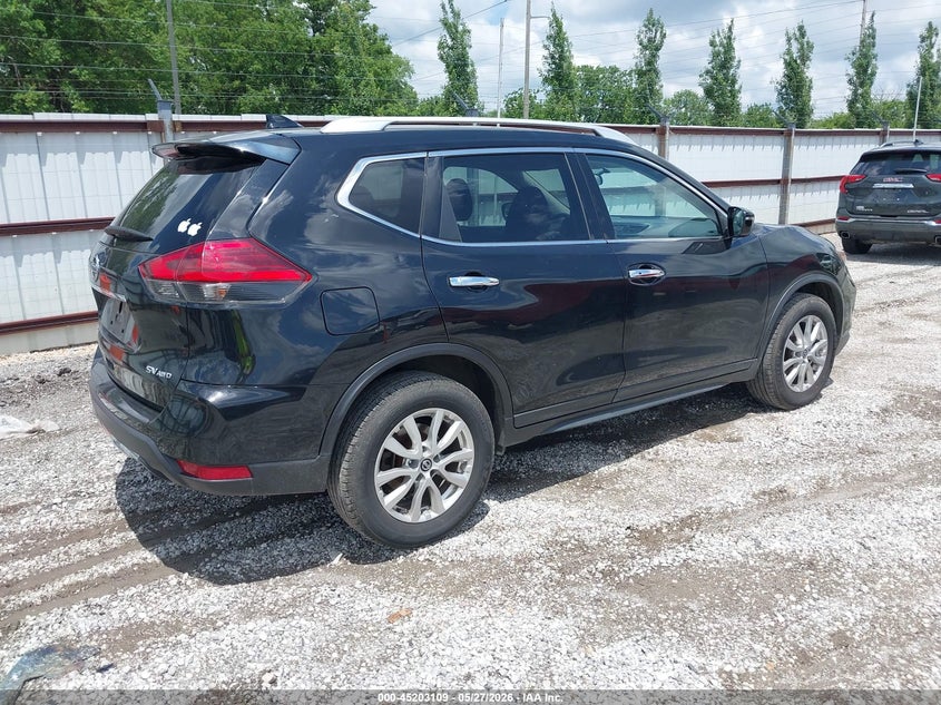 2017 Nissan Rogue VIN KNMAT2MV8HP557612 IAAI salvage auction — HAIL, Clear (Missouri), sold $1,875 on 2026-07-13 (photo 4)