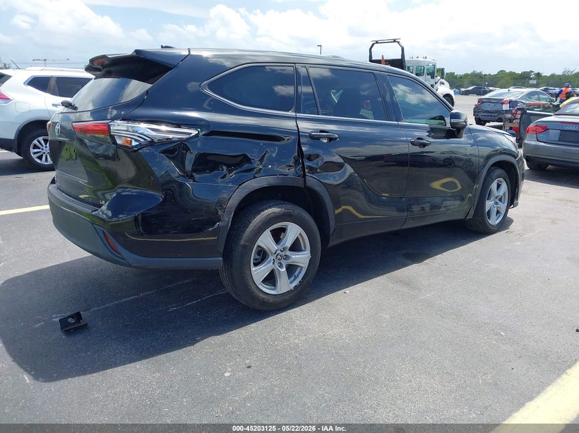 2020 Toyota Highlander VIN 5TDZZRAH5LS012443 IAAI salvage auction — Unknown, Certificate Of Destruction (Florida), sold $11,800 on 2026-06-24 (photo 4)