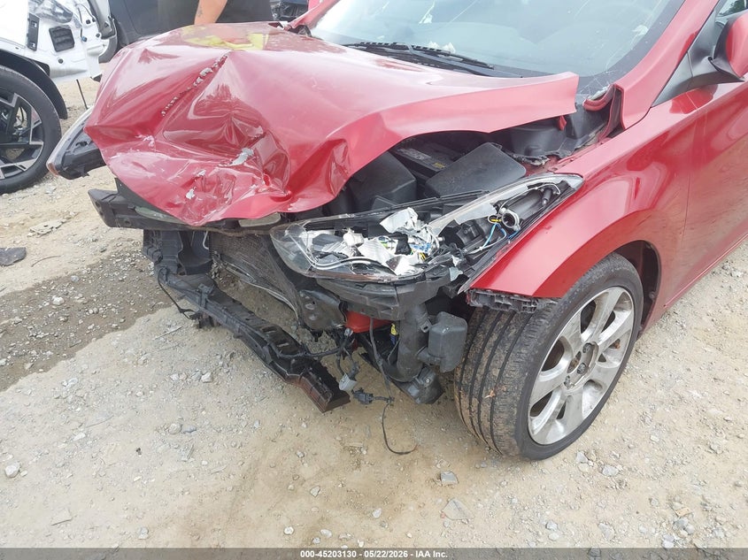 2011 Hyundai Elantra VIN KMHDH4AE8BU091120 IAAI salvage auction — FRONT END, Bill Of Sale (Georgia), sold $250 on 2026-07-28 (photo 6)