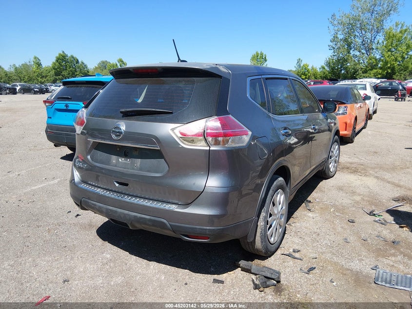 2015 Nissan Rogue VIN KNMAT2MT0FP590891 IAAI salvage auction — LEFT FRONT, Salvage Title, sold $400 on 2026-07-21 (photo 4)